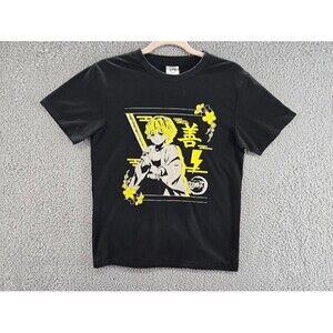 Demon Slayer Shirt Mens Small Kimetsu No Yaiba Zenitsu Anime Graphic Tee
